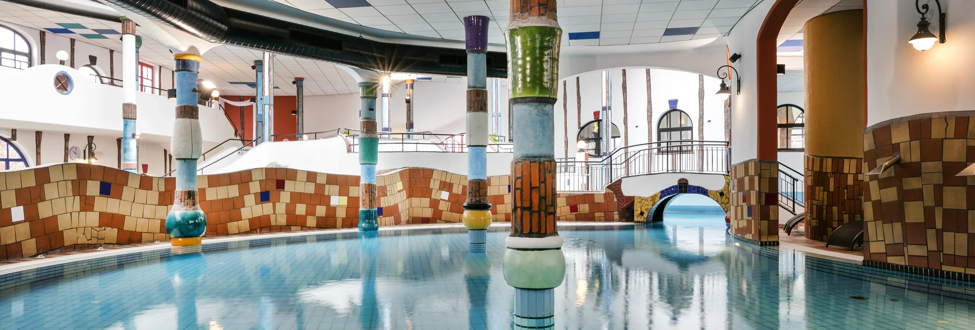 Rogner Therme Bad Blumau Innenbereich | © Rogner Bad Blumau, Hundertwasser Architekturprojekt | Harald Eisenberger