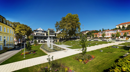 Hauptplatz in Bad Gleichenberg | © Thermen- & Vulkanland | Werner Krug