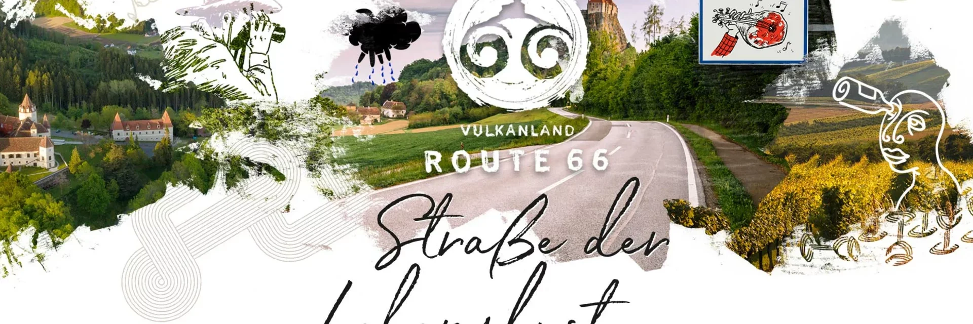 Straße der Lebenslust - Vulkanland Route 66 | © Thermen- & Vulkanland | © Steirisches Vulkanland Straße der Lebenslust - Vulkanland Route 66 | © Thermen- & Vulkanland | © Steirisches Vulkanland