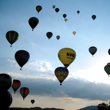 Ballooning in Apple Country in Eastern Styria | © TV Oststeiermark | Bernhard Bergmann