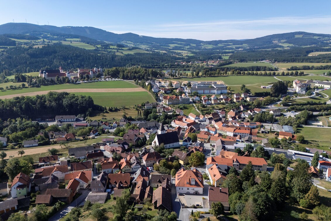 Ortsbild Vorau im Joglland