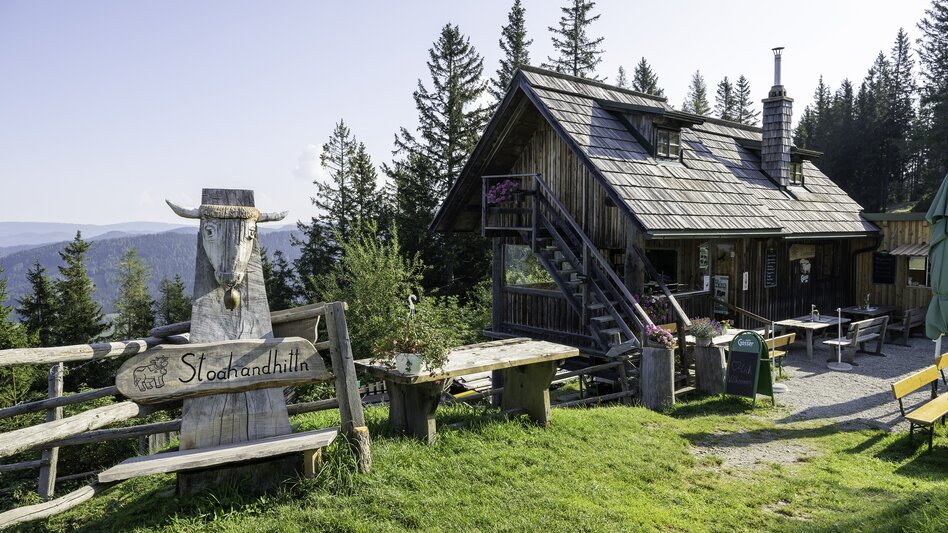 Stoahandhütte in Breitenau am Hochlantsch