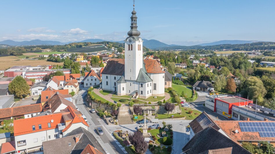 Kirche im Ort in St Ruprecht an der Raab