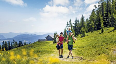 Wandern Familie | © Tourismusverband Murau | Tom Lamm