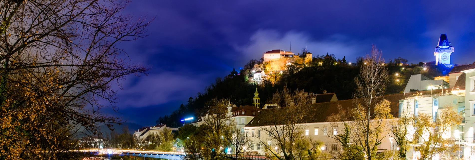 Blick auf den Grazer Schlossberg | © TV Region Graz | Mias Photoart