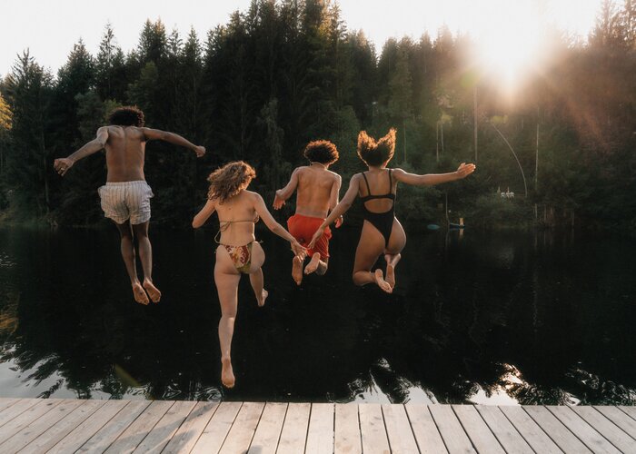 Feel the cool water while swimming | © Graz Region | studio draussen