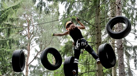 Klettern am Schöckl | © Kletterpark Schöckl | Oberlaender