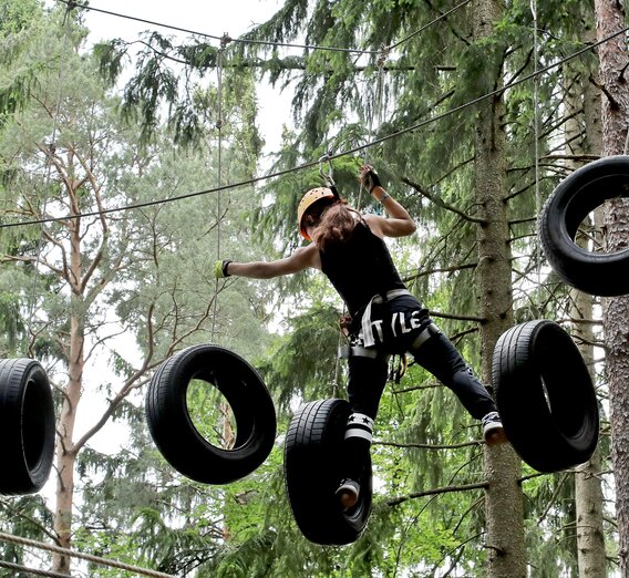 Klettern am Schöckl | © Kletterpark Schöckl | Oberlaender