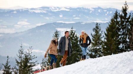 Tobogganing at Plesch | © TV Erlebnisregion Graz | Tom Lamm