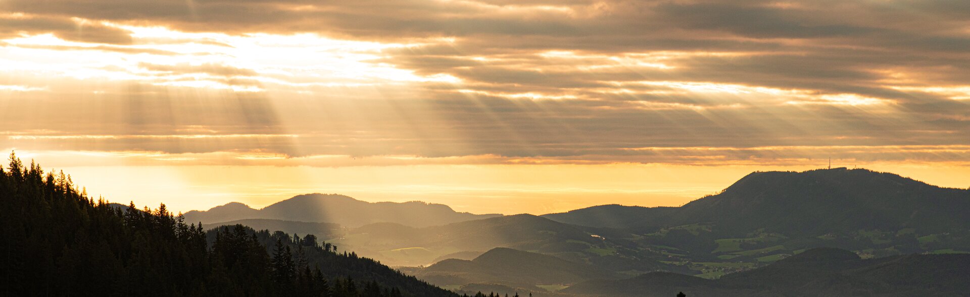 Sunrise in the Graz Region