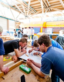 Woodwork at the vocational school