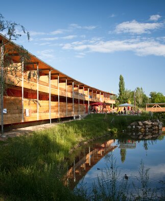 Aussenansicht vom JUFA Hotel Leibnitz - Sport-Resort | © JUFA | Johannes Hloch