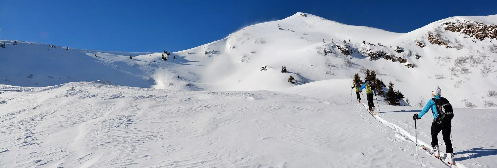 Ski Touring Blaseneck - Vom Winde verweht - Touren-Impression #1 | © Paul Sodamin