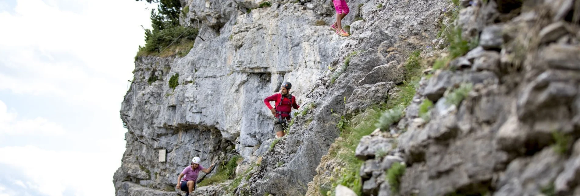 Klettersteig Klettersteig SOPHIE am Loser - Touren-Impression #1 | © TVB Ausseerland-Salzkammergut_Tom Lamm