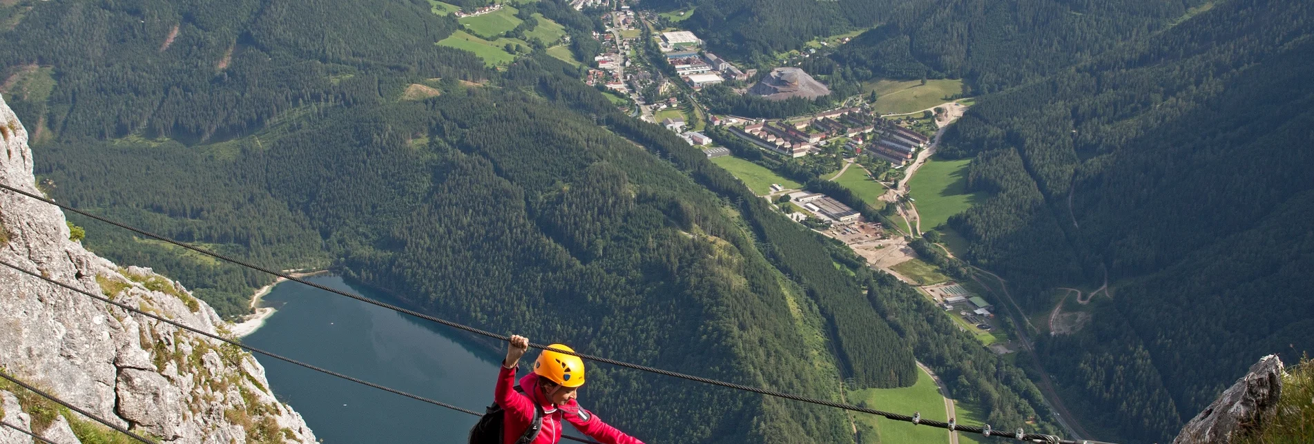 Via Ferrata Rosslochhölen Klettersteig - Touren-Impression #1 | © Herbert Raffalt / Fotograf