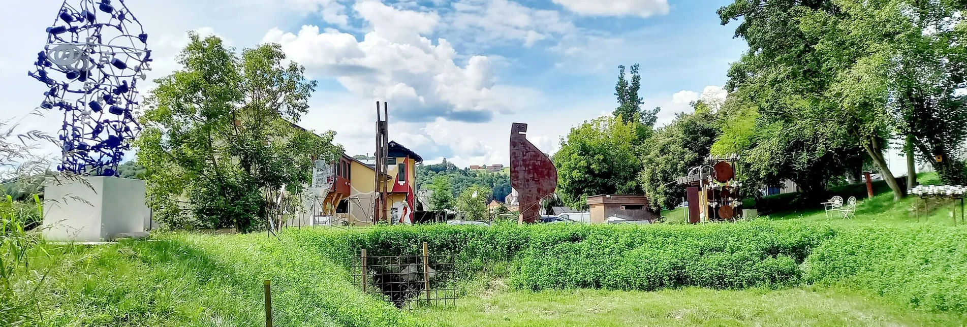 Theme path Art panorama path (Kunst-Panorama-Weg) Hatzendorf - Touren-Impression #1 | © Malerwinkl