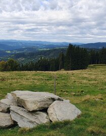 Glatzl Trahütten Alm Ausblick, Gemeinde St. Lorenzen am Wechsel in der Oststeiermark | © Oststeiermark Tourismus | Anja Reichenbäck | © Oststeiermark Tourismus