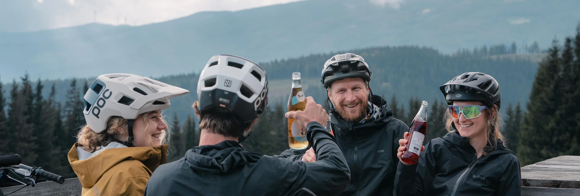 Mountainbike Steirische Wexl Trails - Zubringer St. Lorenzen am Wechsel Richtung Glatzl Trahütten Alm - Touren-Impression #1 | © Verein Tourismusentwicklung Steirischer Wechsel