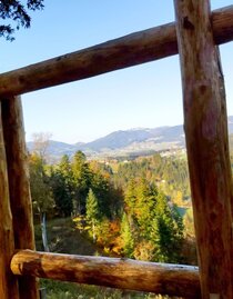 Montanlehrpfad Arzberg, Aussichtsfenster | © Oststeiermark Tourismus | Christine Pollhammer | © Oststeiermark Tourismus