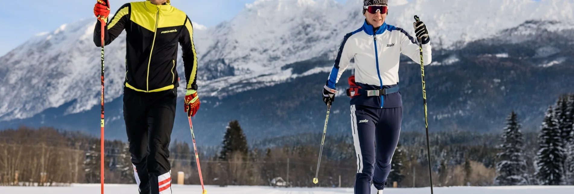 Ski nordic skating Connecting trail V2 - Touren-Impression #1