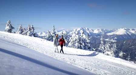 Spazieren gehen auf der Frauenalpe | © STG | Tom Lamm