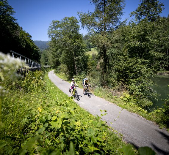 Am Murradweg bei St. Georgen ob Murau | © STG | Tom Lamm