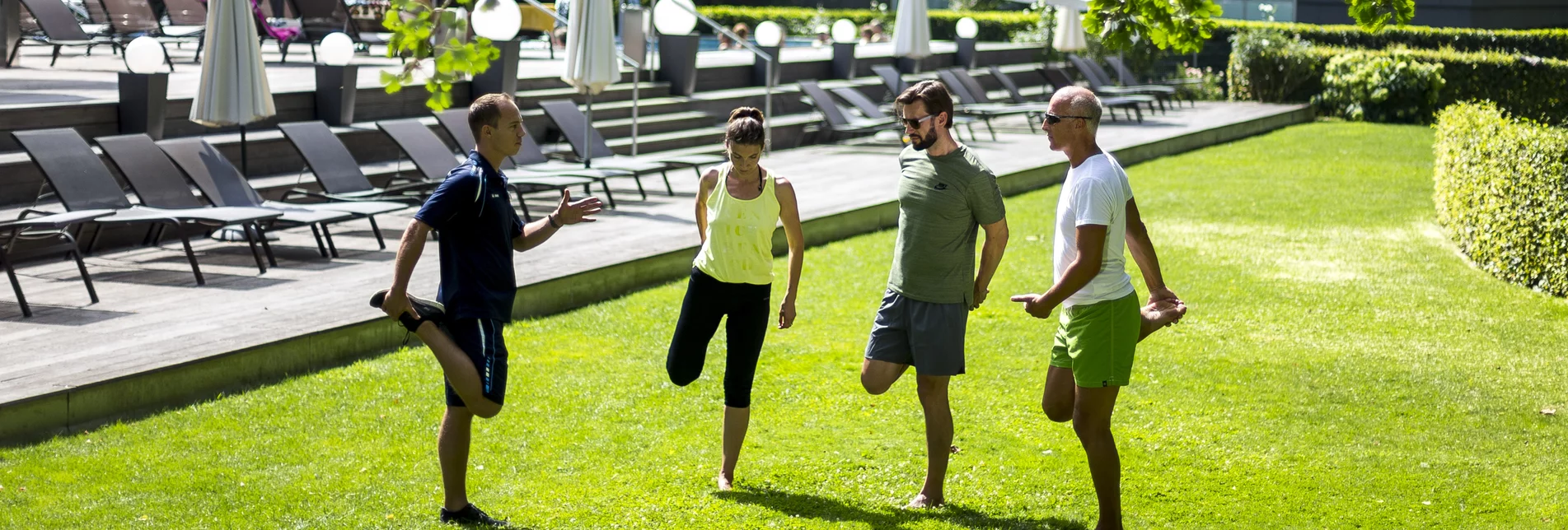 Exercise programme at the Kurhaus Bad Gleichenberg | © Steiermark Tourismus | Tom Lamm