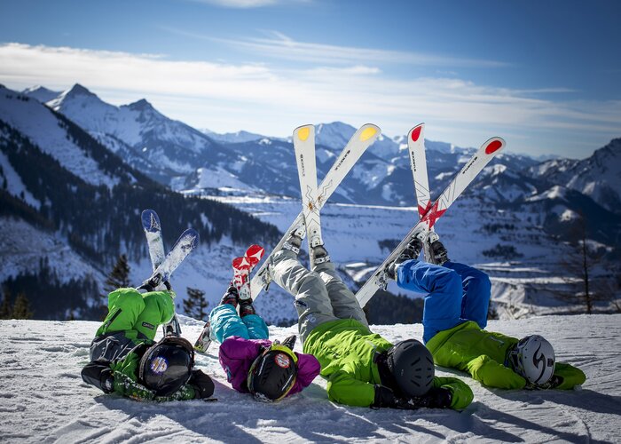 Nachwuchs-Skifahrer am Präbichl, Erzberg Leoben | © STG | Tom Lamm