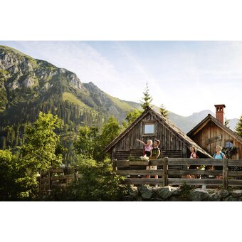 Stop off at the Ebneralm in the Gesäuse | © TV Gesäuse | Michael Königshofer