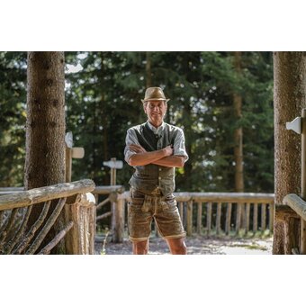Karl Wenzel, “father” of the Bründlweg | © STG | Elena Egger