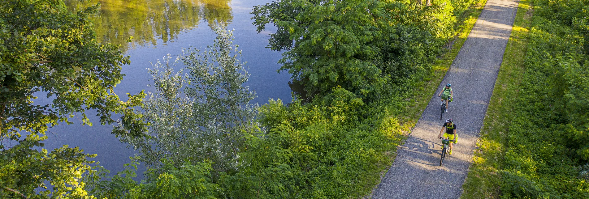 Mur cycling path in Landscha near Leibnitz | © Steiermark Tourismus | Pixelmaker