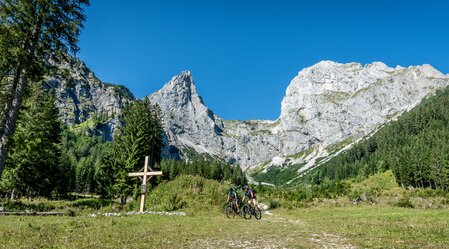 Mountain biking in the Eisenerz Ramsau | © STG | Jesse Streibl