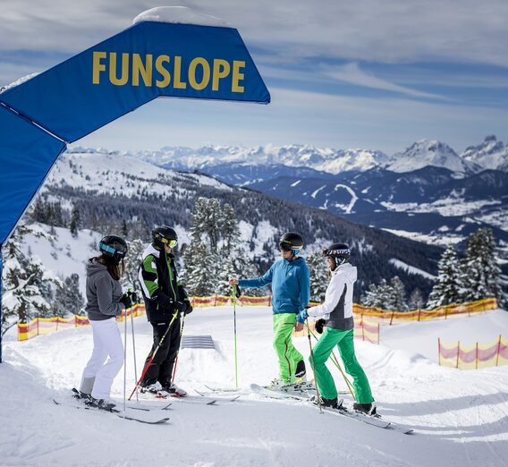 Skier-yout on the Fun Slope at the Hauser Kaibling | © Steiermark Tourismus | Tom Lamm