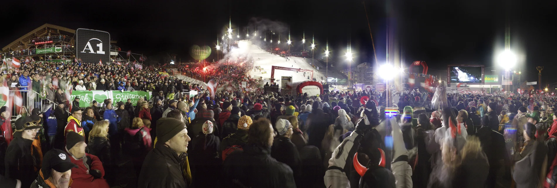 The Nightrace, Weltcup Nachtslalom der Herren, Schladming | © Steiermark Tourismus | Karl Zotter