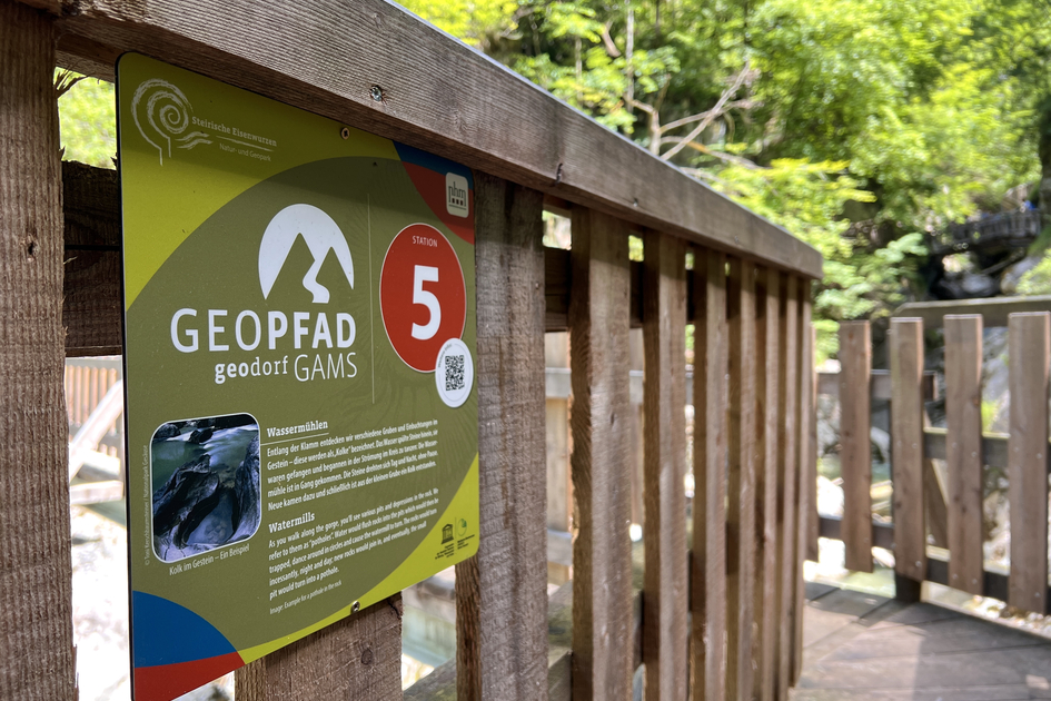 Geopfad in der Nothklamm im Naturpark Eisenwurzen | © STG | Günther Steininger