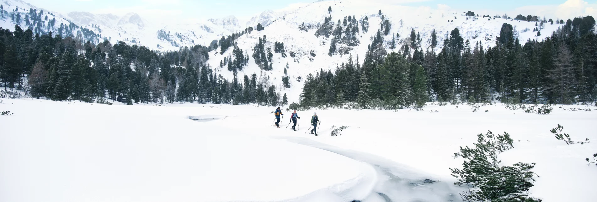 Snowshoe hikers in Hohentauern | © Erlebnisregion Murtal | Robert Maybach