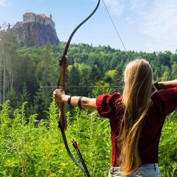 3D-Bogenschießen rund um die Riegersburg | Naturbursch Training Riegersburg