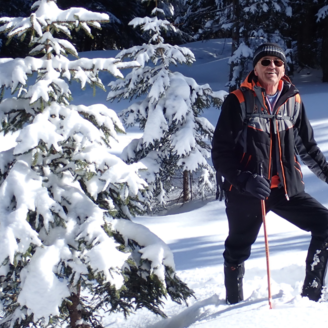 Snowshoeing