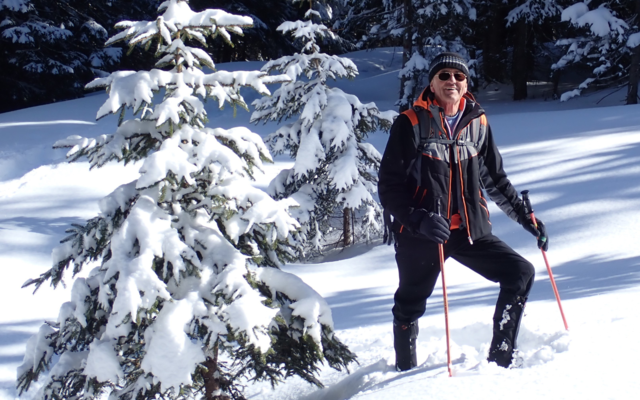 Snowshoeing