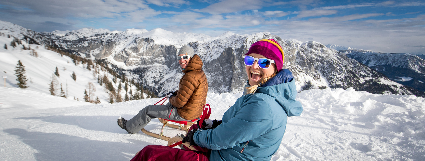 Rodelvergnügen, Altaussee, Loser | © TVB Ausseerland Salzkammergut