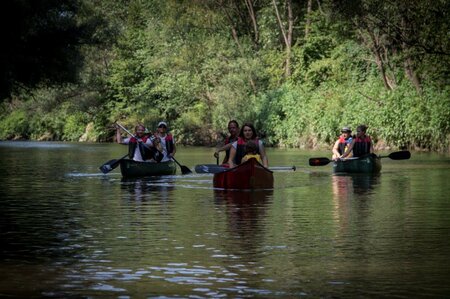 Kanu Tour auf der Sulm | © moving water