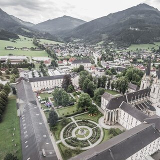 Blick auf Admont