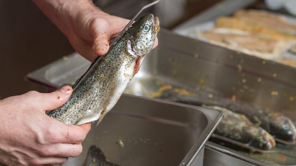 KarlWirt_Fischverarbeitung_Oststeiermark_Lunghamme | © GH Karlwirt