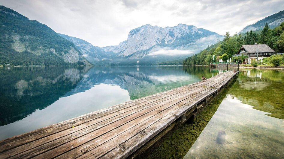 Strandcafe, Altaussee, Badesteg | © Strandcafe