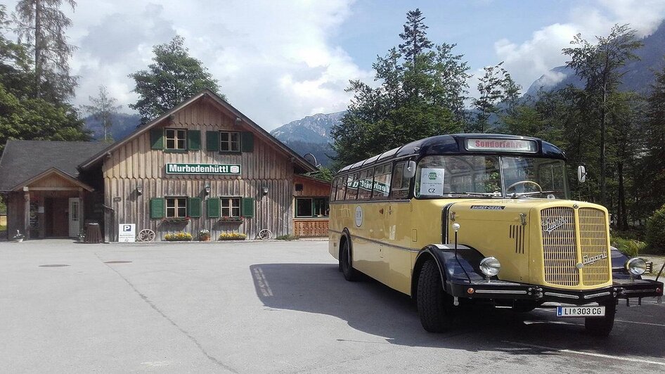 Gasthaus Murbodenhüttl, Grundlsee, Oldtimer | © Peter Prommer