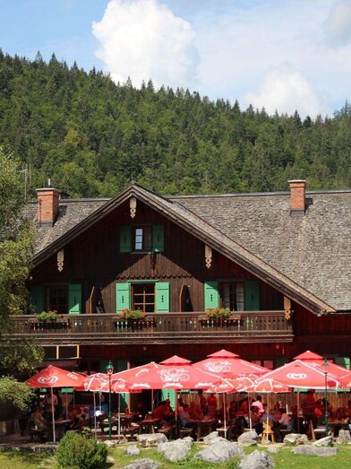 Blaa Alm, Altaussee, Terrasse | © Viola Lechner | Viola Lechner | © Viola Lechner