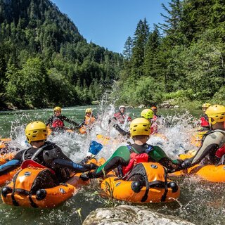 Lustige Riverbug-Tour auf der Salza | ©  Black Sheeps Adventures KG