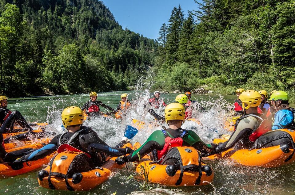 Lustige Riverbug-Tour auf der Salza | ©  Black Sheeps Adventures KG