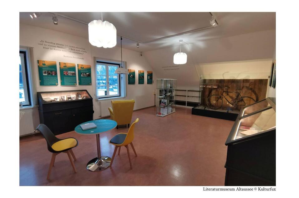 Literaturmuseum, Altaussee, Sitzbereich | © Kulturfux