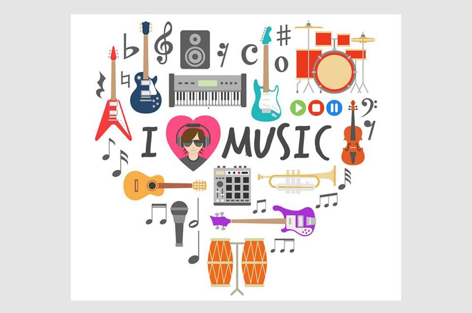 Musik Herzform | © Freepik